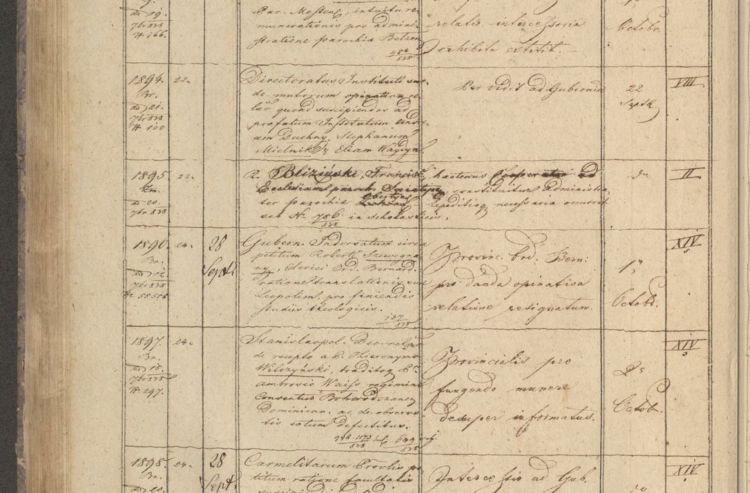 Zdjęcie nr 228 dla obiektu archiwalnego: Protocollon exhibitorum in Ecclesiasticis ex anno 1838