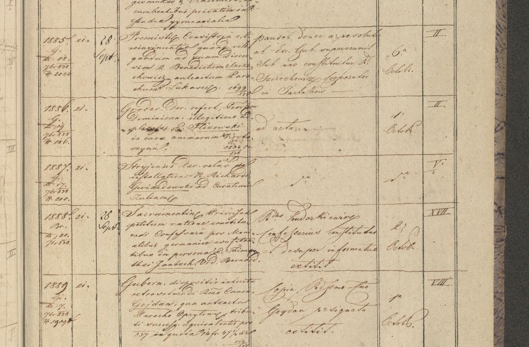 Zdjęcie nr 227 dla obiektu archiwalnego: Protocollon exhibitorum in Ecclesiasticis ex anno 1838