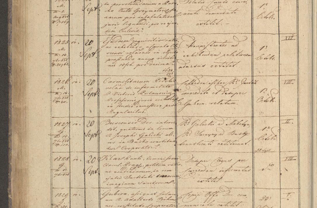 Zdjęcie nr 220 dla obiektu archiwalnego: Protocollon exhibitorum in Ecclesiasticis ex anno 1838