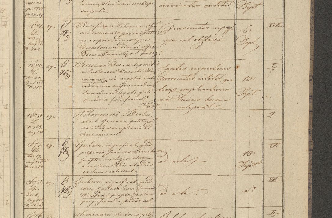 Zdjęcie nr 203 dla obiektu archiwalnego: Protocollon exhibitorum in Ecclesiasticis ex anno 1838