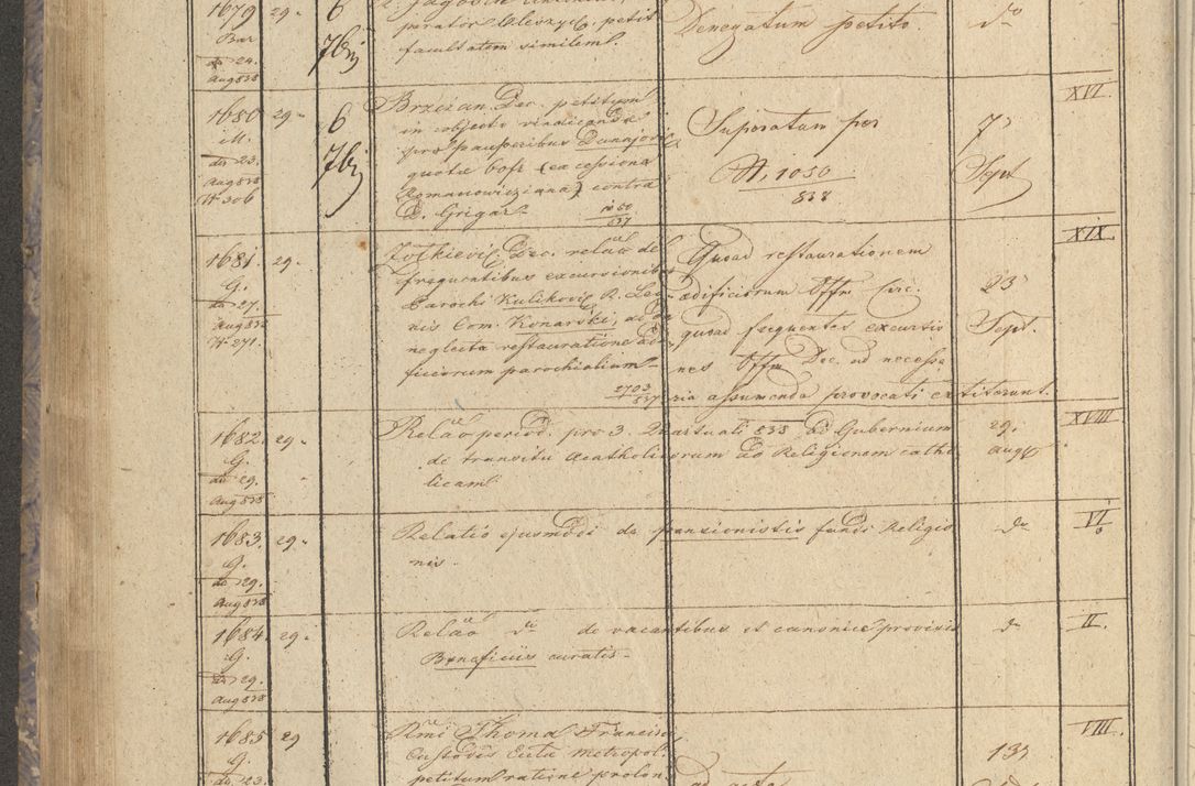 Zdjęcie nr 204 dla obiektu archiwalnego: Protocollon exhibitorum in Ecclesiasticis ex anno 1838