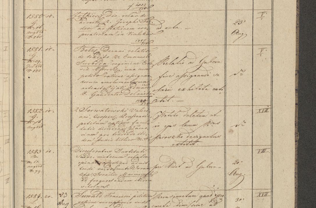 Zdjęcie nr 193 dla obiektu archiwalnego: Protocollon exhibitorum in Ecclesiasticis ex anno 1838