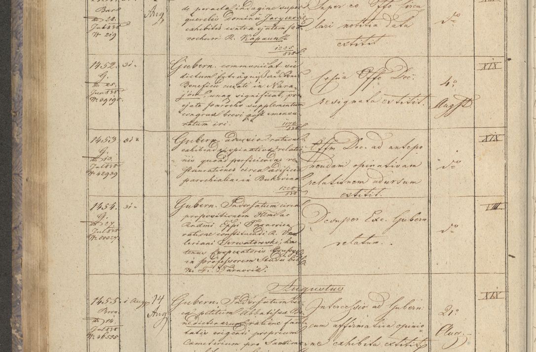 Zdjęcie nr 178 dla obiektu archiwalnego: Protocollon exhibitorum in Ecclesiasticis ex anno 1838