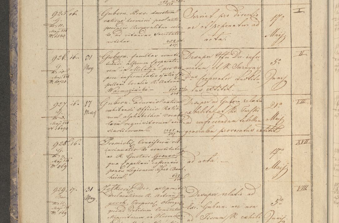 Zdjęcie nr 116 dla obiektu archiwalnego: Protocollon exhibitorum in Ecclesiasticis ex anno 1838