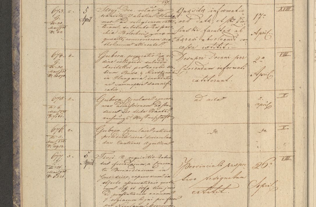 Zdjęcie nr 86 dla obiektu archiwalnego: Protocollon exhibitorum in Ecclesiasticis ex anno 1838