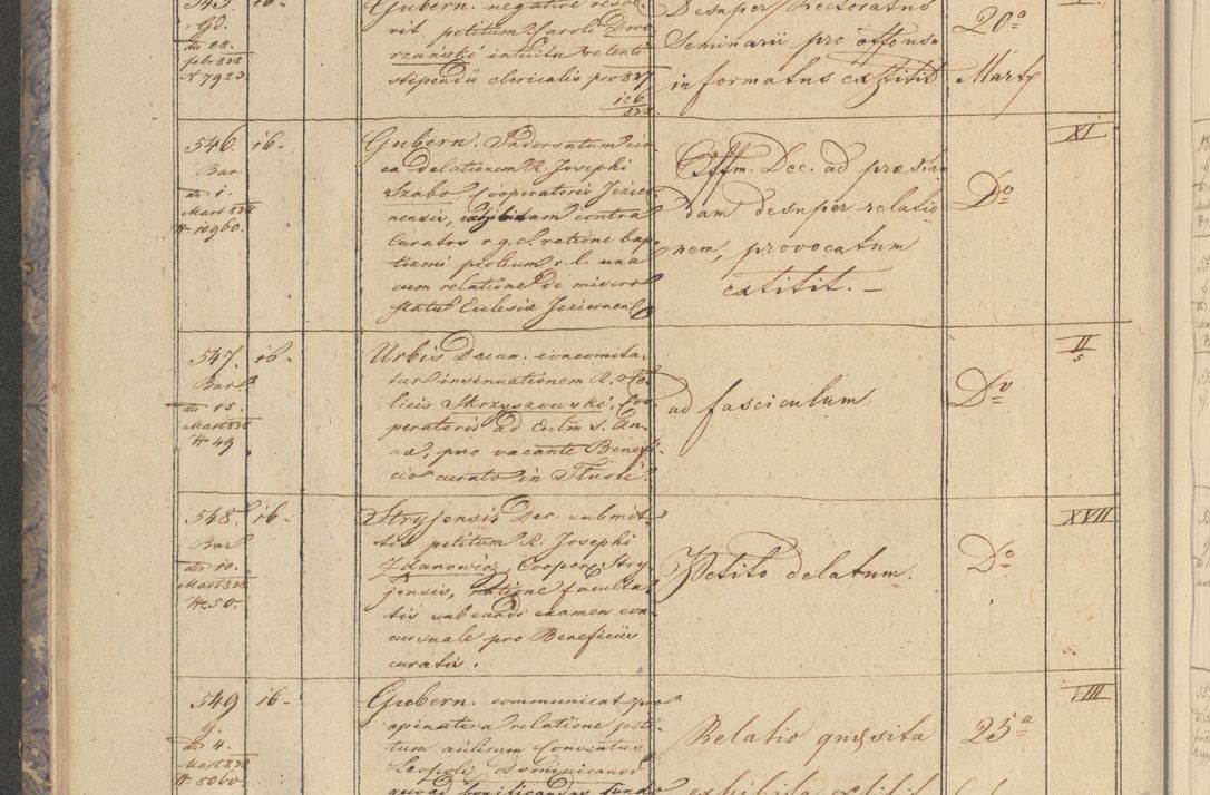 Zdjęcie nr 70 dla obiektu archiwalnego: Protocollon exhibitorum in Ecclesiasticis ex anno 1838