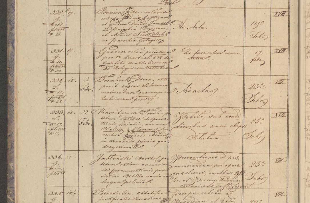 Zdjęcie nr 44 dla obiektu archiwalnego: Protocollon exhibitorum in Ecclesiasticis ex anno 1838