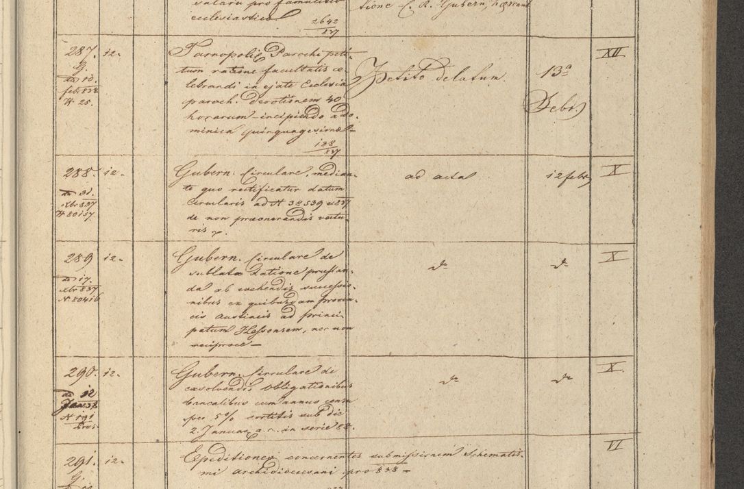 Zdjęcie nr 39 dla obiektu archiwalnego: Protocollon exhibitorum in Ecclesiasticis ex anno 1838