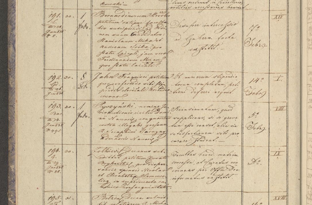 Zdjęcie nr 28 dla obiektu archiwalnego: Protocollon exhibitorum in Ecclesiasticis ex anno 1838