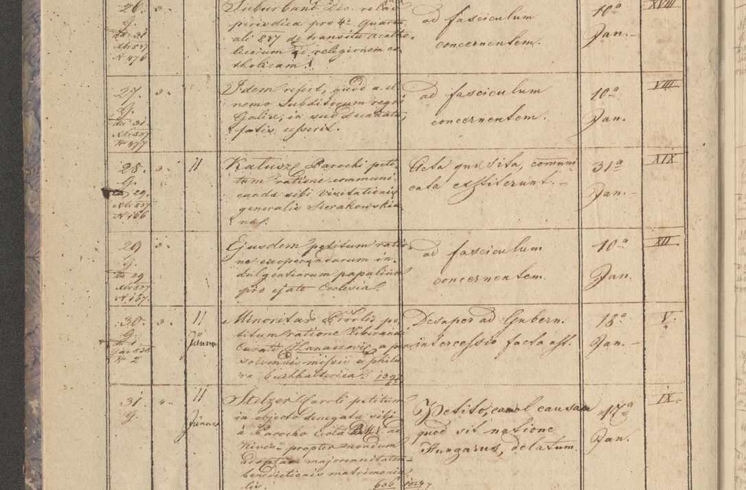 Zdjęcie nr 8 dla obiektu archiwalnego: Protocollon exhibitorum in Ecclesiasticis ex anno 1838