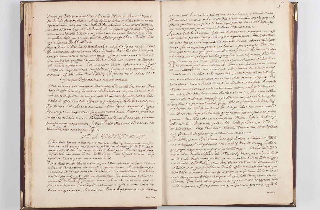 Zdjęcie nr 16 dla obiektu archiwalnego: Acta visitationis exterioris decanatus Skavinensis, Novi Montis, Oswencimensis, Zatoriensis, ad archidiaconatum Cracoviensem, prothonotarium apostolicum in a. D. 1617 authoritate ordinaria factae sub felicibus auspiciis R. D. Martini Szyszkowski, episcopi Cracobiensis, ducis Severiensis. Visitatio ecclesiae Collegiate Skarbimiriensis die 9 mesis Decembris anni 1617 ex speciali commissione Episcopi ordinarii facta kk. 106 - 110. Visitatio decanatus Wielicensis a. D. 1618 per R. D. Joannem Foxium, archidiaconum Cracoviensem