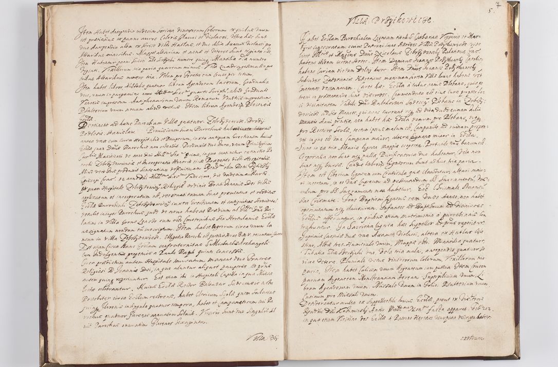 Zdjęcie nr 12 dla obiektu archiwalnego: Acta visitationis exterioris decanatus Skavinensis, Novi Montis, Oswencimensis, Zatoriensis, ad archidiaconatum Cracoviensem, prothonotarium apostolicum in a. D. 1617 authoritate ordinaria factae sub felicibus auspiciis R. D. Martini Szyszkowski, episcopi Cracobiensis, ducis Severiensis. Visitatio ecclesiae Collegiate Skarbimiriensis die 9 mesis Decembris anni 1617 ex speciali commissione Episcopi ordinarii facta kk. 106 - 110. Visitatio decanatus Wielicensis a. D. 1618 per R. D. Joannem Foxium, archidiaconum Cracoviensem