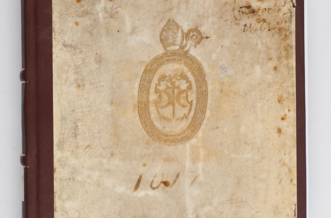 Zdjęcie nr 1 dla obiektu archiwalnego: Acta visitationis exterioris decanatus Skavinensis, Novi Montis, Oswencimensis, Zatoriensis, ad archidiaconatum Cracoviensem, prothonotarium apostolicum in a. D. 1617 authoritate ordinaria factae sub felicibus auspiciis R. D. Martini Szyszkowski, episcopi Cracobiensis, ducis Severiensis. Visitatio ecclesiae Collegiate Skarbimiriensis die 9 mesis Decembris anni 1617 ex speciali commissione Episcopi ordinarii facta kk. 106 - 110. Visitatio decanatus Wielicensis a. D. 1618 per R. D. Joannem Foxium, archidiaconum Cracoviensem