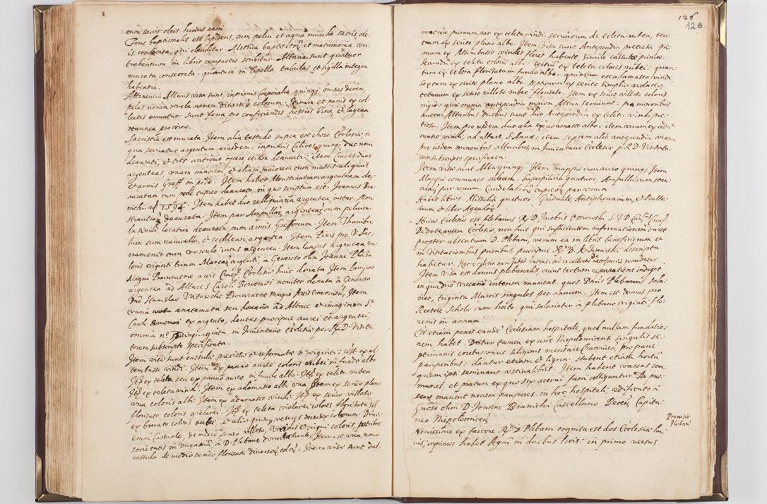 Zdjęcie nr 134 dla obiektu archiwalnego: Acta visitationis exterioris decanatus Skavinensis, Novi Montis, Oswencimensis, Zatoriensis, ad archidiaconatum Cracoviensem, prothonotarium apostolicum in a. D. 1617 authoritate ordinaria factae sub felicibus auspiciis R. D. Martini Szyszkowski, episcopi Cracobiensis, ducis Severiensis. Visitatio ecclesiae Collegiate Skarbimiriensis die 9 mesis Decembris anni 1617 ex speciali commissione Episcopi ordinarii facta kk. 106 - 110. Visitatio decanatus Wielicensis a. D. 1618 per R. D. Joannem Foxium, archidiaconum Cracoviensem