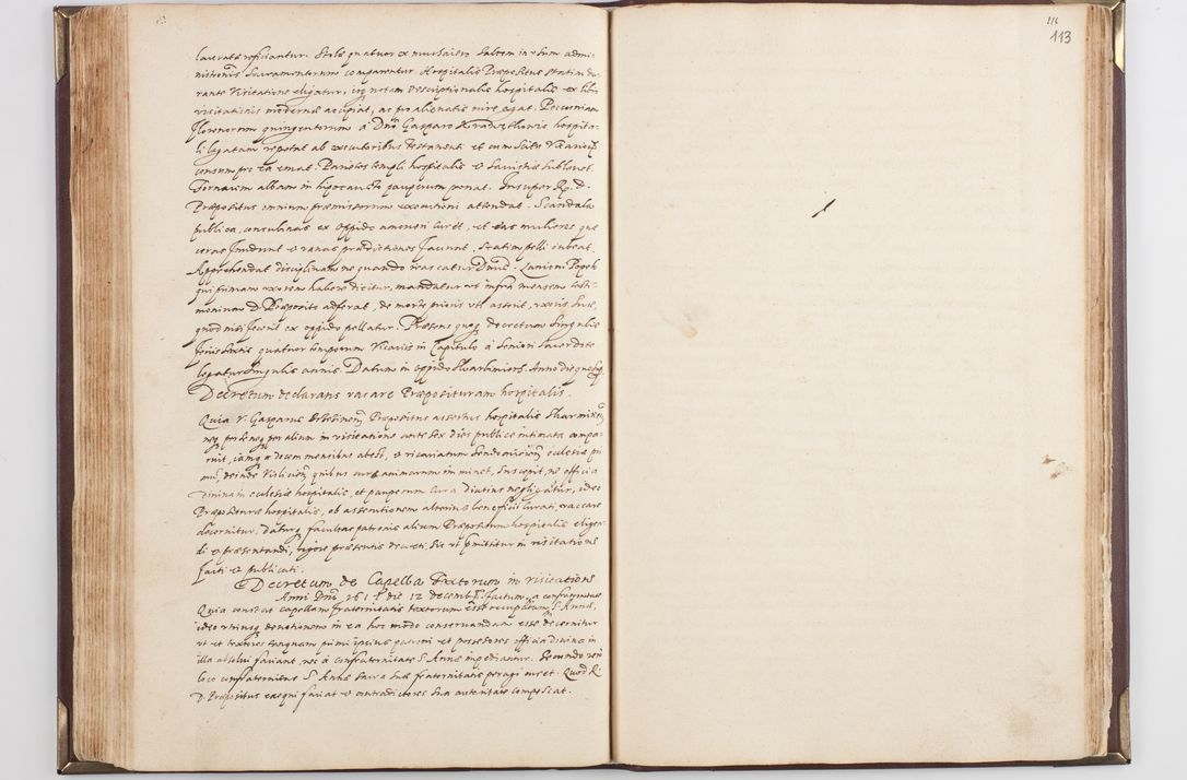 Zdjęcie nr 120 dla obiektu archiwalnego: Acta visitationis exterioris decanatus Skavinensis, Novi Montis, Oswencimensis, Zatoriensis, ad archidiaconatum Cracoviensem, prothonotarium apostolicum in a. D. 1617 authoritate ordinaria factae sub felicibus auspiciis R. D. Martini Szyszkowski, episcopi Cracobiensis, ducis Severiensis. Visitatio ecclesiae Collegiate Skarbimiriensis die 9 mesis Decembris anni 1617 ex speciali commissione Episcopi ordinarii facta kk. 106 - 110. Visitatio decanatus Wielicensis a. D. 1618 per R. D. Joannem Foxium, archidiaconum Cracoviensem
