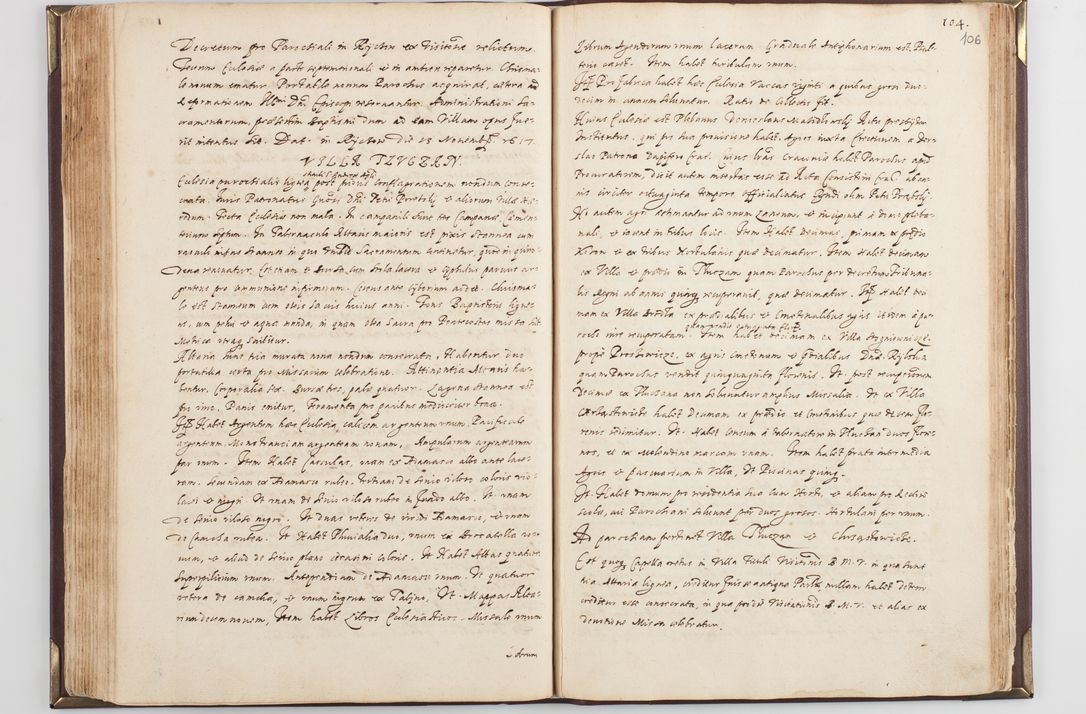Zdjęcie nr 113 dla obiektu archiwalnego: Acta visitationis exterioris decanatus Skavinensis, Novi Montis, Oswencimensis, Zatoriensis, ad archidiaconatum Cracoviensem, prothonotarium apostolicum in a. D. 1617 authoritate ordinaria factae sub felicibus auspiciis R. D. Martini Szyszkowski, episcopi Cracobiensis, ducis Severiensis. Visitatio ecclesiae Collegiate Skarbimiriensis die 9 mesis Decembris anni 1617 ex speciali commissione Episcopi ordinarii facta kk. 106 - 110. Visitatio decanatus Wielicensis a. D. 1618 per R. D. Joannem Foxium, archidiaconum Cracoviensem