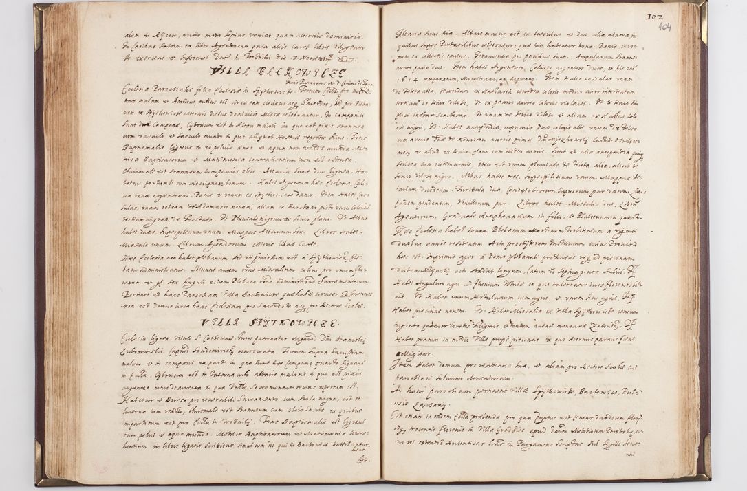 Zdjęcie nr 111 dla obiektu archiwalnego: Acta visitationis exterioris decanatus Skavinensis, Novi Montis, Oswencimensis, Zatoriensis, ad archidiaconatum Cracoviensem, prothonotarium apostolicum in a. D. 1617 authoritate ordinaria factae sub felicibus auspiciis R. D. Martini Szyszkowski, episcopi Cracobiensis, ducis Severiensis. Visitatio ecclesiae Collegiate Skarbimiriensis die 9 mesis Decembris anni 1617 ex speciali commissione Episcopi ordinarii facta kk. 106 - 110. Visitatio decanatus Wielicensis a. D. 1618 per R. D. Joannem Foxium, archidiaconum Cracoviensem