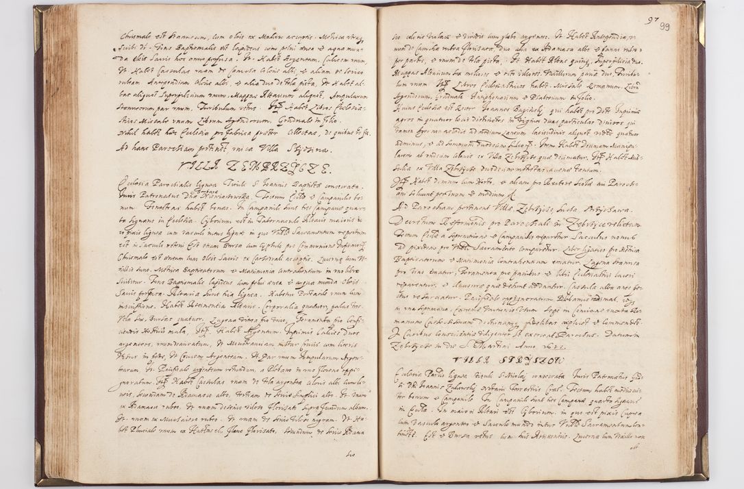 Zdjęcie nr 106 dla obiektu archiwalnego: Acta visitationis exterioris decanatus Skavinensis, Novi Montis, Oswencimensis, Zatoriensis, ad archidiaconatum Cracoviensem, prothonotarium apostolicum in a. D. 1617 authoritate ordinaria factae sub felicibus auspiciis R. D. Martini Szyszkowski, episcopi Cracobiensis, ducis Severiensis. Visitatio ecclesiae Collegiate Skarbimiriensis die 9 mesis Decembris anni 1617 ex speciali commissione Episcopi ordinarii facta kk. 106 - 110. Visitatio decanatus Wielicensis a. D. 1618 per R. D. Joannem Foxium, archidiaconum Cracoviensem