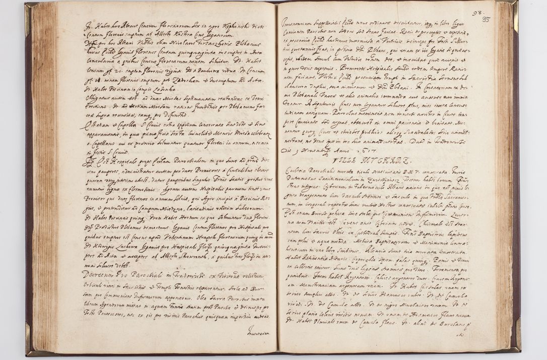 Zdjęcie nr 102 dla obiektu archiwalnego: Acta visitationis exterioris decanatus Skavinensis, Novi Montis, Oswencimensis, Zatoriensis, ad archidiaconatum Cracoviensem, prothonotarium apostolicum in a. D. 1617 authoritate ordinaria factae sub felicibus auspiciis R. D. Martini Szyszkowski, episcopi Cracobiensis, ducis Severiensis. Visitatio ecclesiae Collegiate Skarbimiriensis die 9 mesis Decembris anni 1617 ex speciali commissione Episcopi ordinarii facta kk. 106 - 110. Visitatio decanatus Wielicensis a. D. 1618 per R. D. Joannem Foxium, archidiaconum Cracoviensem