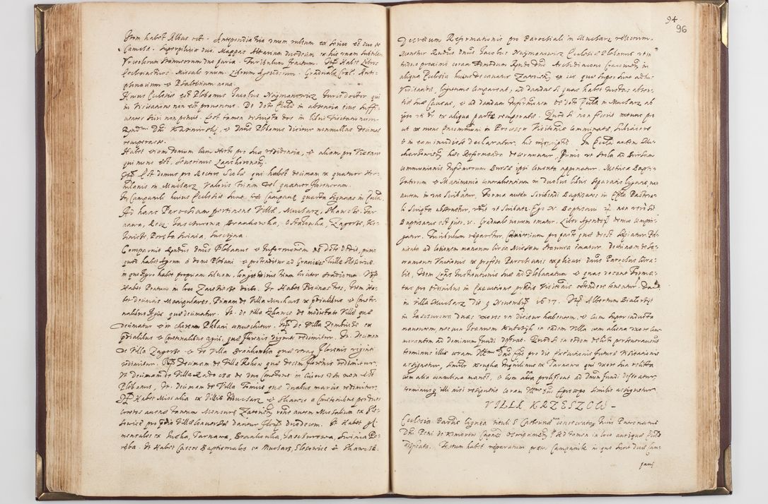 Zdjęcie nr 103 dla obiektu archiwalnego: Acta visitationis exterioris decanatus Skavinensis, Novi Montis, Oswencimensis, Zatoriensis, ad archidiaconatum Cracoviensem, prothonotarium apostolicum in a. D. 1617 authoritate ordinaria factae sub felicibus auspiciis R. D. Martini Szyszkowski, episcopi Cracobiensis, ducis Severiensis. Visitatio ecclesiae Collegiate Skarbimiriensis die 9 mesis Decembris anni 1617 ex speciali commissione Episcopi ordinarii facta kk. 106 - 110. Visitatio decanatus Wielicensis a. D. 1618 per R. D. Joannem Foxium, archidiaconum Cracoviensem