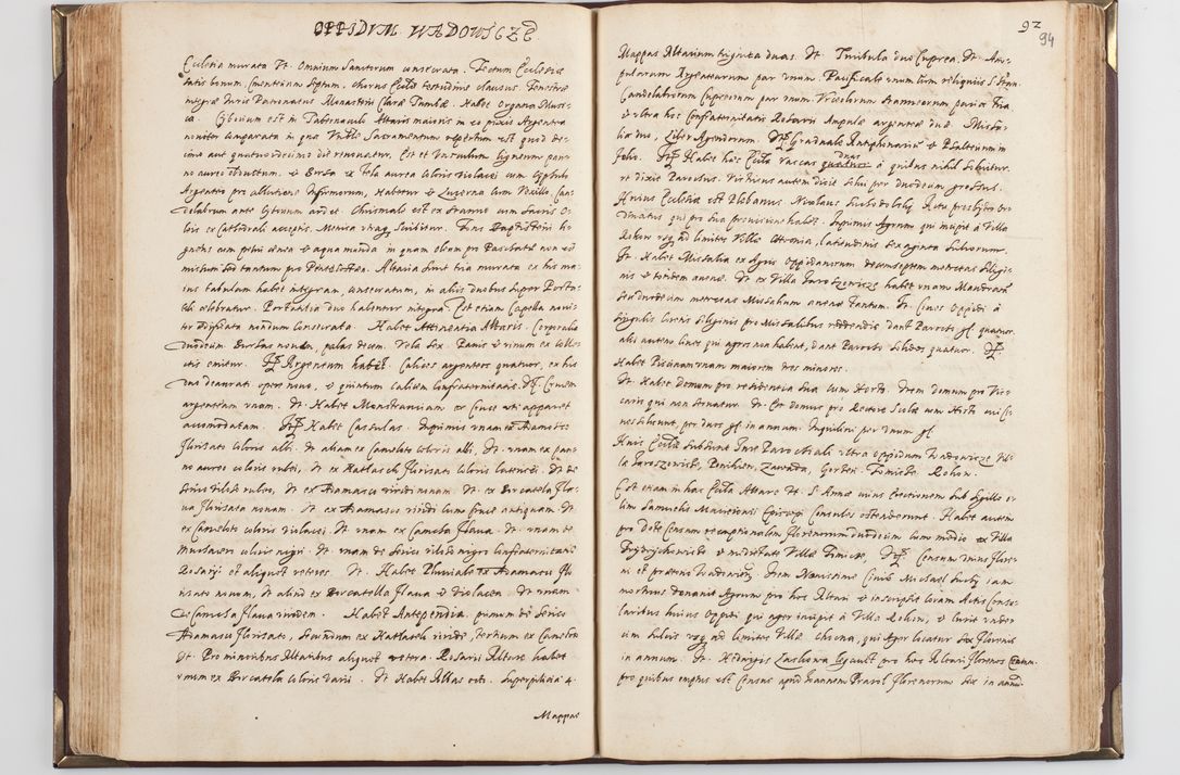 Zdjęcie nr 101 dla obiektu archiwalnego: Acta visitationis exterioris decanatus Skavinensis, Novi Montis, Oswencimensis, Zatoriensis, ad archidiaconatum Cracoviensem, prothonotarium apostolicum in a. D. 1617 authoritate ordinaria factae sub felicibus auspiciis R. D. Martini Szyszkowski, episcopi Cracobiensis, ducis Severiensis. Visitatio ecclesiae Collegiate Skarbimiriensis die 9 mesis Decembris anni 1617 ex speciali commissione Episcopi ordinarii facta kk. 106 - 110. Visitatio decanatus Wielicensis a. D. 1618 per R. D. Joannem Foxium, archidiaconum Cracoviensem