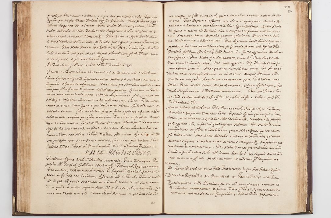 Zdjęcie nr 87 dla obiektu archiwalnego: Acta visitationis exterioris decanatus Skavinensis, Novi Montis, Oswencimensis, Zatoriensis, ad archidiaconatum Cracoviensem, prothonotarium apostolicum in a. D. 1617 authoritate ordinaria factae sub felicibus auspiciis R. D. Martini Szyszkowski, episcopi Cracobiensis, ducis Severiensis. Visitatio ecclesiae Collegiate Skarbimiriensis die 9 mesis Decembris anni 1617 ex speciali commissione Episcopi ordinarii facta kk. 106 - 110. Visitatio decanatus Wielicensis a. D. 1618 per R. D. Joannem Foxium, archidiaconum Cracoviensem