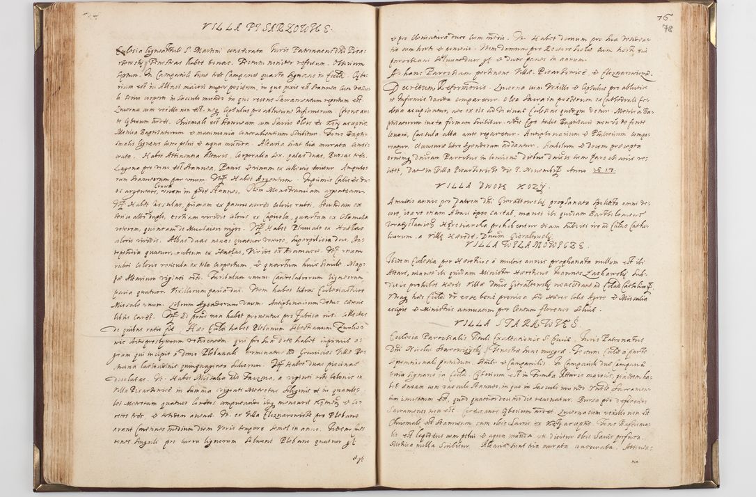 Zdjęcie nr 85 dla obiektu archiwalnego: Acta visitationis exterioris decanatus Skavinensis, Novi Montis, Oswencimensis, Zatoriensis, ad archidiaconatum Cracoviensem, prothonotarium apostolicum in a. D. 1617 authoritate ordinaria factae sub felicibus auspiciis R. D. Martini Szyszkowski, episcopi Cracobiensis, ducis Severiensis. Visitatio ecclesiae Collegiate Skarbimiriensis die 9 mesis Decembris anni 1617 ex speciali commissione Episcopi ordinarii facta kk. 106 - 110. Visitatio decanatus Wielicensis a. D. 1618 per R. D. Joannem Foxium, archidiaconum Cracoviensem