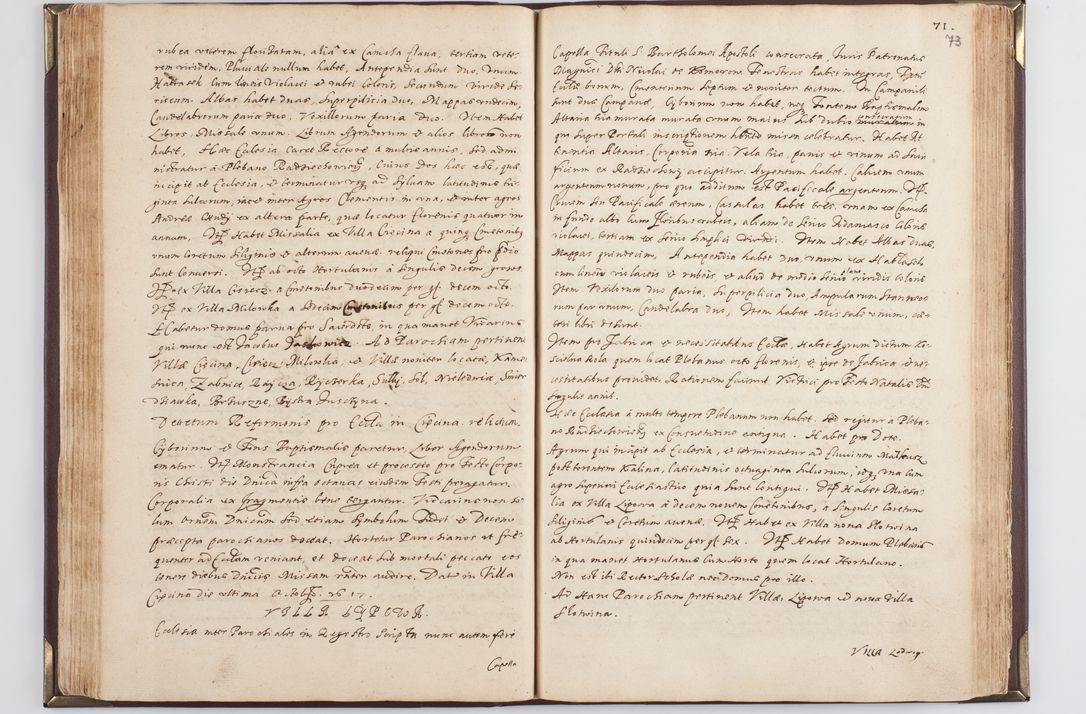 Zdjęcie nr 80 dla obiektu archiwalnego: Acta visitationis exterioris decanatus Skavinensis, Novi Montis, Oswencimensis, Zatoriensis, ad archidiaconatum Cracoviensem, prothonotarium apostolicum in a. D. 1617 authoritate ordinaria factae sub felicibus auspiciis R. D. Martini Szyszkowski, episcopi Cracobiensis, ducis Severiensis. Visitatio ecclesiae Collegiate Skarbimiriensis die 9 mesis Decembris anni 1617 ex speciali commissione Episcopi ordinarii facta kk. 106 - 110. Visitatio decanatus Wielicensis a. D. 1618 per R. D. Joannem Foxium, archidiaconum Cracoviensem