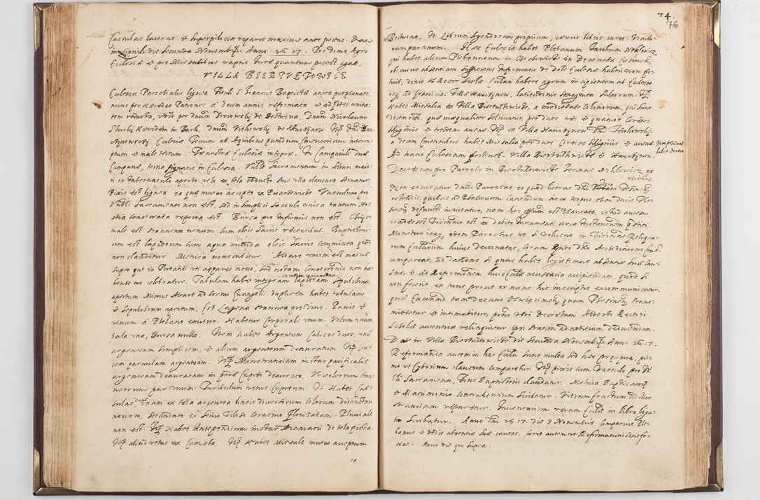 Zdjęcie nr 83 dla obiektu archiwalnego: Acta visitationis exterioris decanatus Skavinensis, Novi Montis, Oswencimensis, Zatoriensis, ad archidiaconatum Cracoviensem, prothonotarium apostolicum in a. D. 1617 authoritate ordinaria factae sub felicibus auspiciis R. D. Martini Szyszkowski, episcopi Cracobiensis, ducis Severiensis. Visitatio ecclesiae Collegiate Skarbimiriensis die 9 mesis Decembris anni 1617 ex speciali commissione Episcopi ordinarii facta kk. 106 - 110. Visitatio decanatus Wielicensis a. D. 1618 per R. D. Joannem Foxium, archidiaconum Cracoviensem