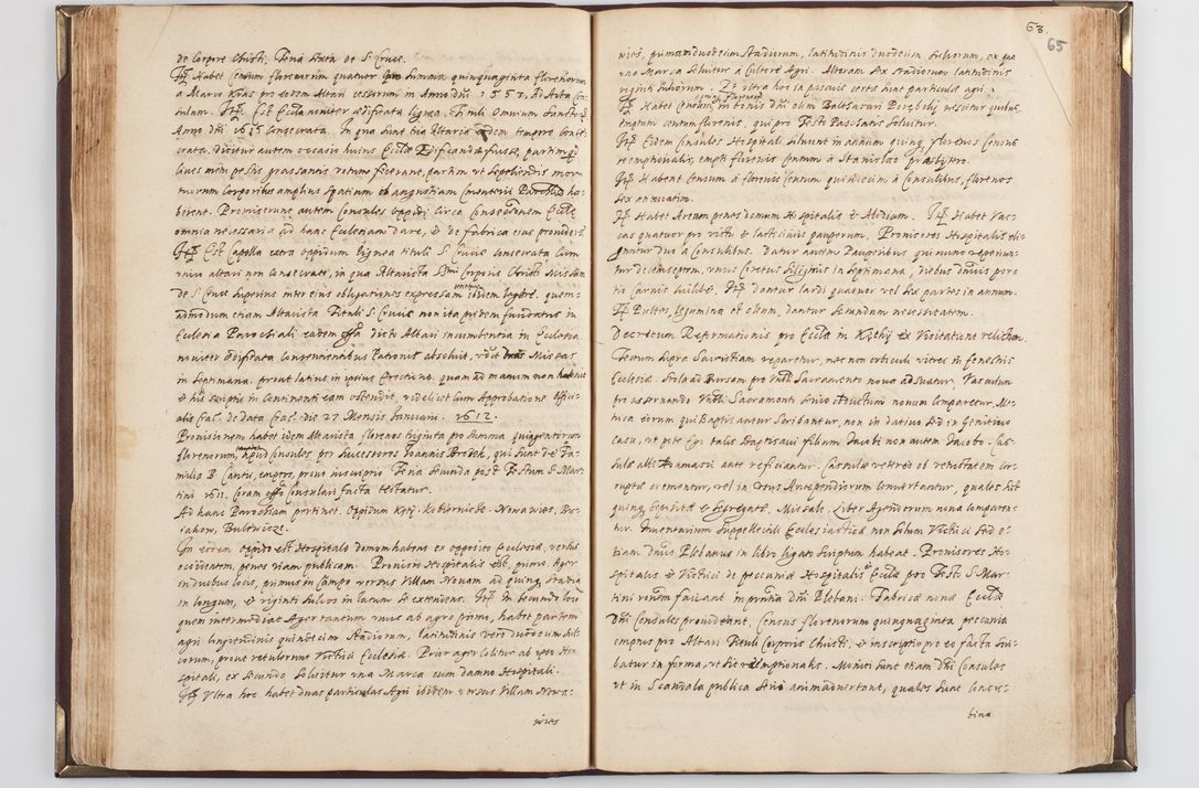 Zdjęcie nr 72 dla obiektu archiwalnego: Acta visitationis exterioris decanatus Skavinensis, Novi Montis, Oswencimensis, Zatoriensis, ad archidiaconatum Cracoviensem, prothonotarium apostolicum in a. D. 1617 authoritate ordinaria factae sub felicibus auspiciis R. D. Martini Szyszkowski, episcopi Cracobiensis, ducis Severiensis. Visitatio ecclesiae Collegiate Skarbimiriensis die 9 mesis Decembris anni 1617 ex speciali commissione Episcopi ordinarii facta kk. 106 - 110. Visitatio decanatus Wielicensis a. D. 1618 per R. D. Joannem Foxium, archidiaconum Cracoviensem