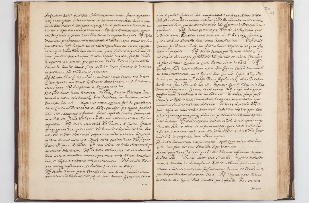 Zdjęcie nr 71 dla obiektu archiwalnego: Acta visitationis exterioris decanatus Skavinensis, Novi Montis, Oswencimensis, Zatoriensis, ad archidiaconatum Cracoviensem, prothonotarium apostolicum in a. D. 1617 authoritate ordinaria factae sub felicibus auspiciis R. D. Martini Szyszkowski, episcopi Cracobiensis, ducis Severiensis. Visitatio ecclesiae Collegiate Skarbimiriensis die 9 mesis Decembris anni 1617 ex speciali commissione Episcopi ordinarii facta kk. 106 - 110. Visitatio decanatus Wielicensis a. D. 1618 per R. D. Joannem Foxium, archidiaconum Cracoviensem