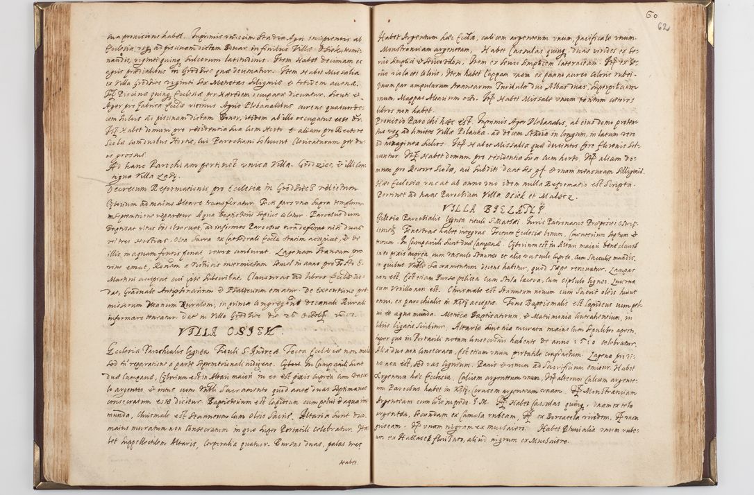 Zdjęcie nr 69 dla obiektu archiwalnego: Acta visitationis exterioris decanatus Skavinensis, Novi Montis, Oswencimensis, Zatoriensis, ad archidiaconatum Cracoviensem, prothonotarium apostolicum in a. D. 1617 authoritate ordinaria factae sub felicibus auspiciis R. D. Martini Szyszkowski, episcopi Cracobiensis, ducis Severiensis. Visitatio ecclesiae Collegiate Skarbimiriensis die 9 mesis Decembris anni 1617 ex speciali commissione Episcopi ordinarii facta kk. 106 - 110. Visitatio decanatus Wielicensis a. D. 1618 per R. D. Joannem Foxium, archidiaconum Cracoviensem