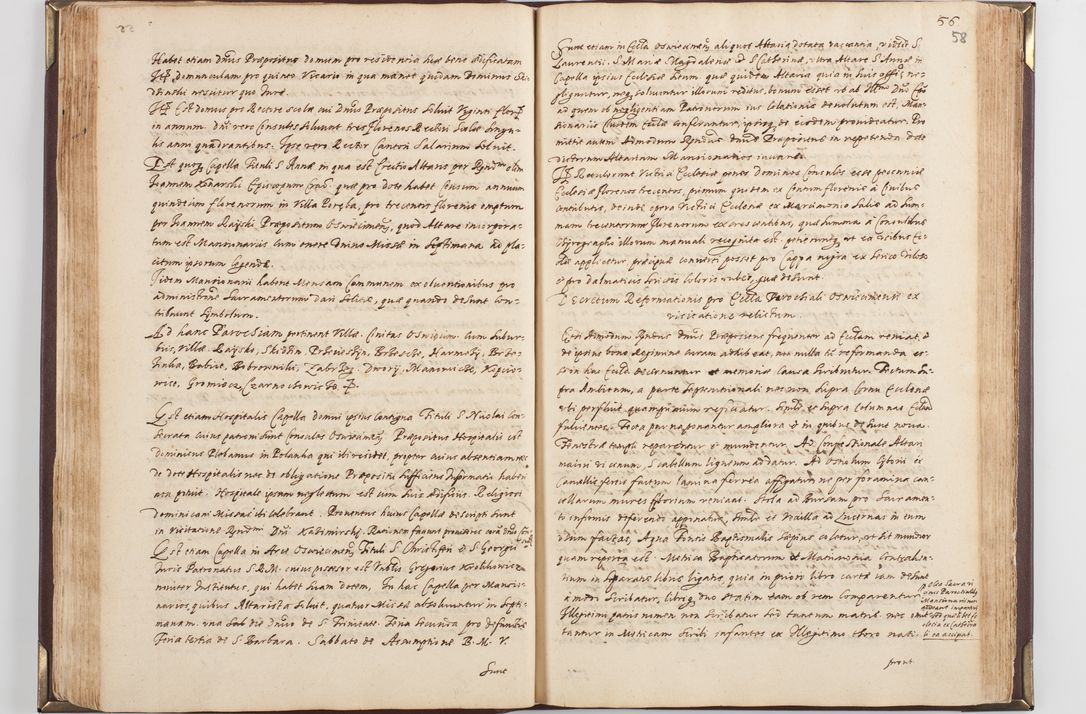 Zdjęcie nr 64 dla obiektu archiwalnego: Acta visitationis exterioris decanatus Skavinensis, Novi Montis, Oswencimensis, Zatoriensis, ad archidiaconatum Cracoviensem, prothonotarium apostolicum in a. D. 1617 authoritate ordinaria factae sub felicibus auspiciis R. D. Martini Szyszkowski, episcopi Cracobiensis, ducis Severiensis. Visitatio ecclesiae Collegiate Skarbimiriensis die 9 mesis Decembris anni 1617 ex speciali commissione Episcopi ordinarii facta kk. 106 - 110. Visitatio decanatus Wielicensis a. D. 1618 per R. D. Joannem Foxium, archidiaconum Cracoviensem