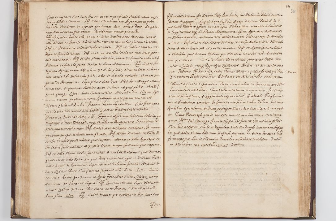 Zdjęcie nr 61 dla obiektu archiwalnego: Acta visitationis exterioris decanatus Skavinensis, Novi Montis, Oswencimensis, Zatoriensis, ad archidiaconatum Cracoviensem, prothonotarium apostolicum in a. D. 1617 authoritate ordinaria factae sub felicibus auspiciis R. D. Martini Szyszkowski, episcopi Cracobiensis, ducis Severiensis. Visitatio ecclesiae Collegiate Skarbimiriensis die 9 mesis Decembris anni 1617 ex speciali commissione Episcopi ordinarii facta kk. 106 - 110. Visitatio decanatus Wielicensis a. D. 1618 per R. D. Joannem Foxium, archidiaconum Cracoviensem