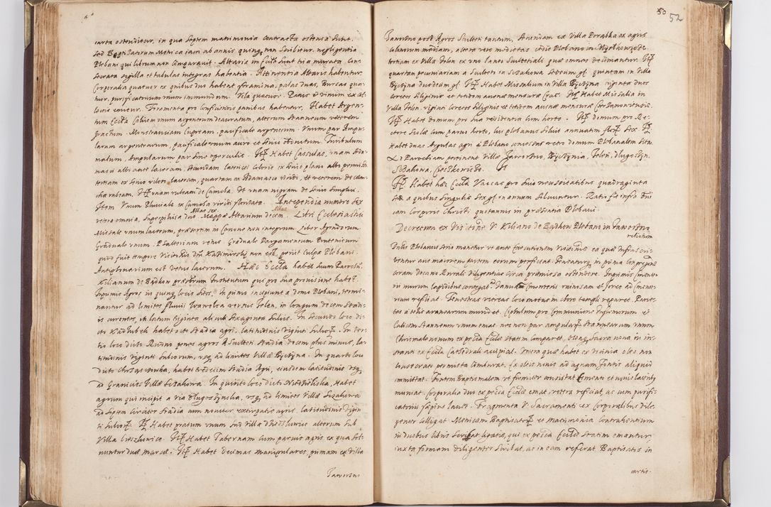 Zdjęcie nr 58 dla obiektu archiwalnego: Acta visitationis exterioris decanatus Skavinensis, Novi Montis, Oswencimensis, Zatoriensis, ad archidiaconatum Cracoviensem, prothonotarium apostolicum in a. D. 1617 authoritate ordinaria factae sub felicibus auspiciis R. D. Martini Szyszkowski, episcopi Cracobiensis, ducis Severiensis. Visitatio ecclesiae Collegiate Skarbimiriensis die 9 mesis Decembris anni 1617 ex speciali commissione Episcopi ordinarii facta kk. 106 - 110. Visitatio decanatus Wielicensis a. D. 1618 per R. D. Joannem Foxium, archidiaconum Cracoviensem