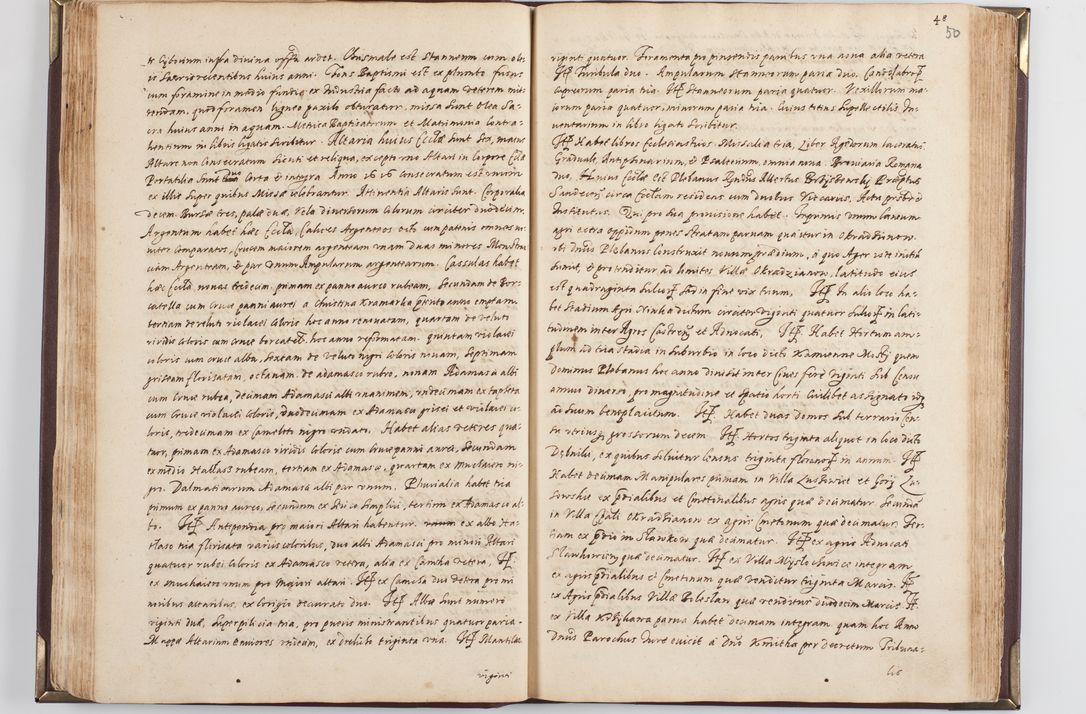 Zdjęcie nr 56 dla obiektu archiwalnego: Acta visitationis exterioris decanatus Skavinensis, Novi Montis, Oswencimensis, Zatoriensis, ad archidiaconatum Cracoviensem, prothonotarium apostolicum in a. D. 1617 authoritate ordinaria factae sub felicibus auspiciis R. D. Martini Szyszkowski, episcopi Cracobiensis, ducis Severiensis. Visitatio ecclesiae Collegiate Skarbimiriensis die 9 mesis Decembris anni 1617 ex speciali commissione Episcopi ordinarii facta kk. 106 - 110. Visitatio decanatus Wielicensis a. D. 1618 per R. D. Joannem Foxium, archidiaconum Cracoviensem