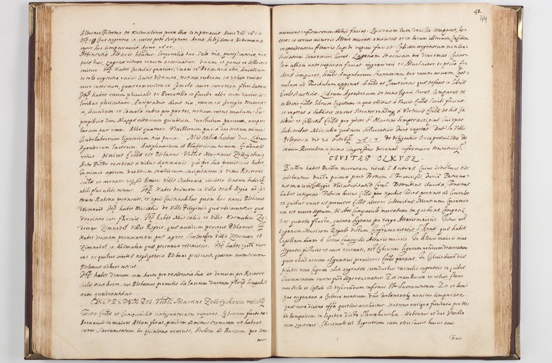 Zdjęcie nr 50 dla obiektu archiwalnego: Acta visitationis exterioris decanatus Skavinensis, Novi Montis, Oswencimensis, Zatoriensis, ad archidiaconatum Cracoviensem, prothonotarium apostolicum in a. D. 1617 authoritate ordinaria factae sub felicibus auspiciis R. D. Martini Szyszkowski, episcopi Cracobiensis, ducis Severiensis. Visitatio ecclesiae Collegiate Skarbimiriensis die 9 mesis Decembris anni 1617 ex speciali commissione Episcopi ordinarii facta kk. 106 - 110. Visitatio decanatus Wielicensis a. D. 1618 per R. D. Joannem Foxium, archidiaconum Cracoviensem