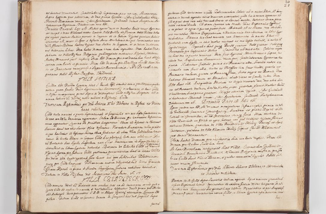 Zdjęcie nr 36 dla obiektu archiwalnego: Acta visitationis exterioris decanatus Skavinensis, Novi Montis, Oswencimensis, Zatoriensis, ad archidiaconatum Cracoviensem, prothonotarium apostolicum in a. D. 1617 authoritate ordinaria factae sub felicibus auspiciis R. D. Martini Szyszkowski, episcopi Cracobiensis, ducis Severiensis. Visitatio ecclesiae Collegiate Skarbimiriensis die 9 mesis Decembris anni 1617 ex speciali commissione Episcopi ordinarii facta kk. 106 - 110. Visitatio decanatus Wielicensis a. D. 1618 per R. D. Joannem Foxium, archidiaconum Cracoviensem