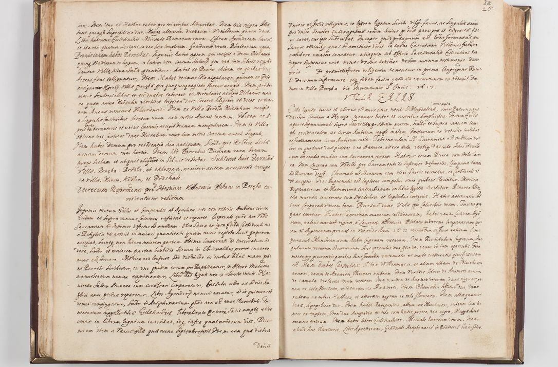 Zdjęcie nr 33 dla obiektu archiwalnego: Acta visitationis exterioris decanatus Skavinensis, Novi Montis, Oswencimensis, Zatoriensis, ad archidiaconatum Cracoviensem, prothonotarium apostolicum in a. D. 1617 authoritate ordinaria factae sub felicibus auspiciis R. D. Martini Szyszkowski, episcopi Cracobiensis, ducis Severiensis. Visitatio ecclesiae Collegiate Skarbimiriensis die 9 mesis Decembris anni 1617 ex speciali commissione Episcopi ordinarii facta kk. 106 - 110. Visitatio decanatus Wielicensis a. D. 1618 per R. D. Joannem Foxium, archidiaconum Cracoviensem