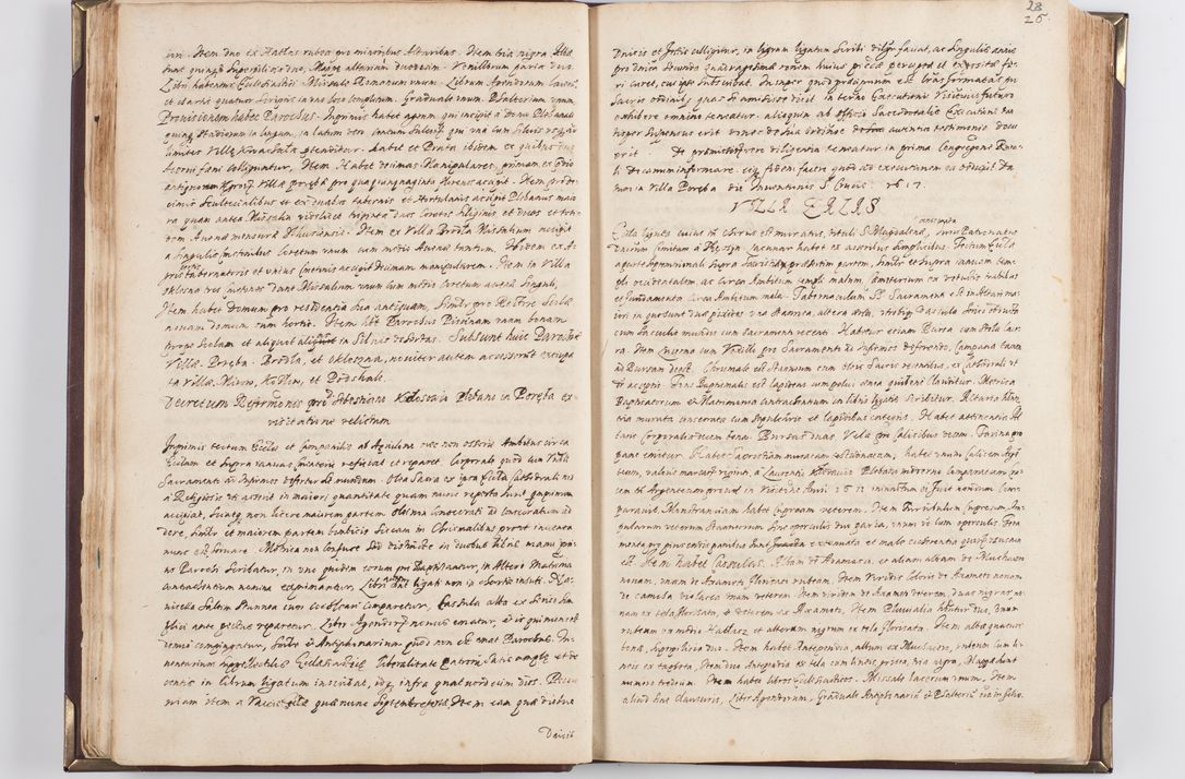 Zdjęcie nr 34 dla obiektu archiwalnego: Acta visitationis exterioris decanatus Skavinensis, Novi Montis, Oswencimensis, Zatoriensis, ad archidiaconatum Cracoviensem, prothonotarium apostolicum in a. D. 1617 authoritate ordinaria factae sub felicibus auspiciis R. D. Martini Szyszkowski, episcopi Cracobiensis, ducis Severiensis. Visitatio ecclesiae Collegiate Skarbimiriensis die 9 mesis Decembris anni 1617 ex speciali commissione Episcopi ordinarii facta kk. 106 - 110. Visitatio decanatus Wielicensis a. D. 1618 per R. D. Joannem Foxium, archidiaconum Cracoviensem
