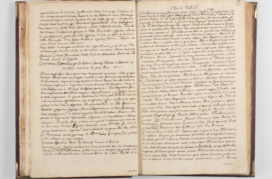 Zdjęcie nr 30 dla obiektu archiwalnego: Acta visitationis exterioris decanatus Skavinensis, Novi Montis, Oswencimensis, Zatoriensis, ad archidiaconatum Cracoviensem, prothonotarium apostolicum in a. D. 1617 authoritate ordinaria factae sub felicibus auspiciis R. D. Martini Szyszkowski, episcopi Cracobiensis, ducis Severiensis. Visitatio ecclesiae Collegiate Skarbimiriensis die 9 mesis Decembris anni 1617 ex speciali commissione Episcopi ordinarii facta kk. 106 - 110. Visitatio decanatus Wielicensis a. D. 1618 per R. D. Joannem Foxium, archidiaconum Cracoviensem