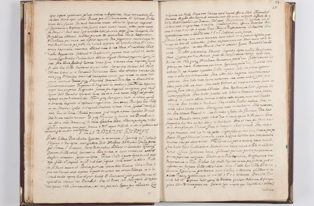 Zdjęcie nr 22 dla obiektu archiwalnego: Acta visitationis exterioris decanatus Skavinensis, Novi Montis, Oswencimensis, Zatoriensis, ad archidiaconatum Cracoviensem, prothonotarium apostolicum in a. D. 1617 authoritate ordinaria factae sub felicibus auspiciis R. D. Martini Szyszkowski, episcopi Cracobiensis, ducis Severiensis. Visitatio ecclesiae Collegiate Skarbimiriensis die 9 mesis Decembris anni 1617 ex speciali commissione Episcopi ordinarii facta kk. 106 - 110. Visitatio decanatus Wielicensis a. D. 1618 per R. D. Joannem Foxium, archidiaconum Cracoviensem