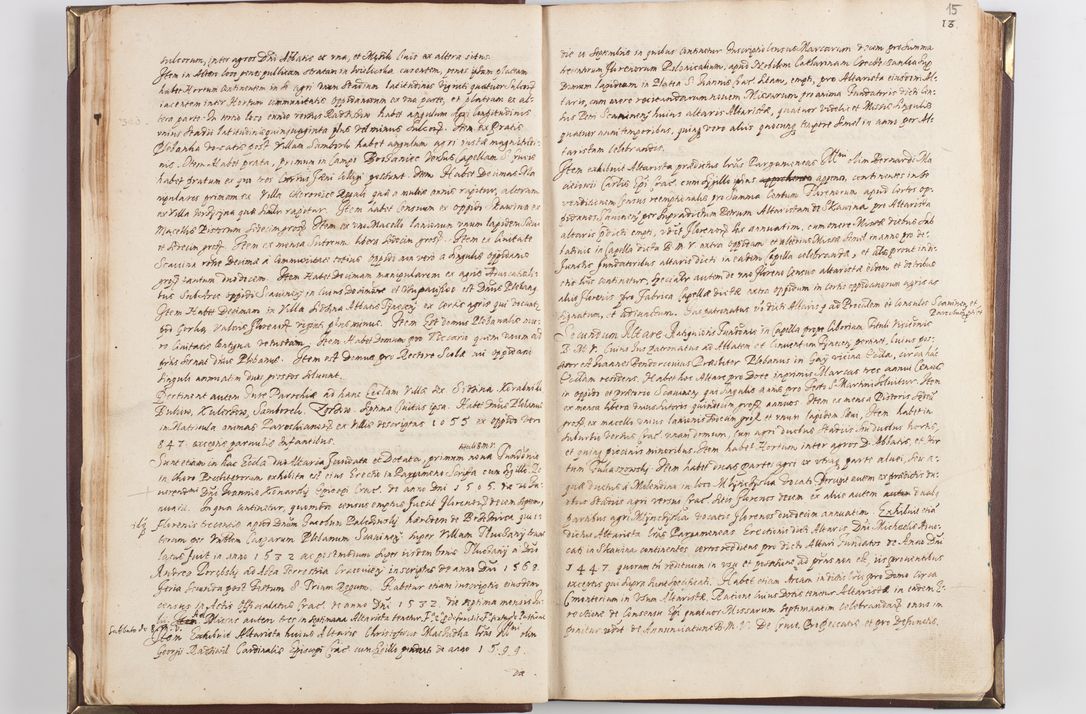 Zdjęcie nr 20 dla obiektu archiwalnego: Acta visitationis exterioris decanatus Skavinensis, Novi Montis, Oswencimensis, Zatoriensis, ad archidiaconatum Cracoviensem, prothonotarium apostolicum in a. D. 1617 authoritate ordinaria factae sub felicibus auspiciis R. D. Martini Szyszkowski, episcopi Cracobiensis, ducis Severiensis. Visitatio ecclesiae Collegiate Skarbimiriensis die 9 mesis Decembris anni 1617 ex speciali commissione Episcopi ordinarii facta kk. 106 - 110. Visitatio decanatus Wielicensis a. D. 1618 per R. D. Joannem Foxium, archidiaconum Cracoviensem