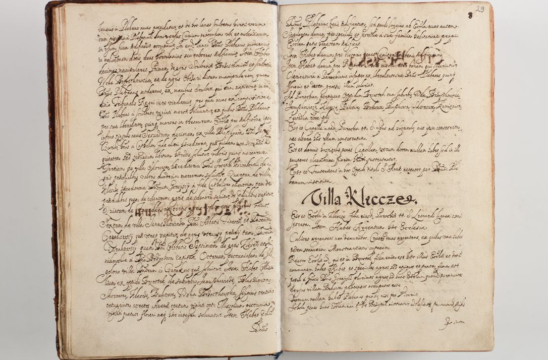 Zdjęcie nr 36 dla obiektu archiwalnego: Compendium actorum visitationis exterioris ecclesiarum existentium in et sub decanatu Pilsnensi, Mielecensi, Ropczicensi, Biecensi, Jaslensi et Żmigrodensi, ad archidiaconatum Sandecensem pertinentium, per R. D. Christophorum Kazimirski, praepositum Tarnoviensem mandato Illustrissimi et Reverendissimi Domini Georgii S. R. E. Cardinalis praesbiteri Radziwiłł nuncupati, episcopatus Cracoviensis administratoris perpetui, in Olyka et Nieswierz ducis a. D. 1595 factae