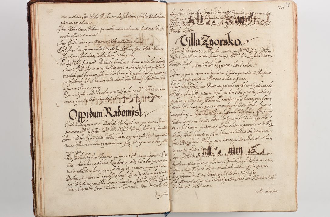 Zdjęcie nr 48 dla obiektu archiwalnego: Compendium actorum visitationis exterioris ecclesiarum existentium in et sub decanatu Pilsnensi, Mielecensi, Ropczicensi, Biecensi, Jaslensi et Żmigrodensi, ad archidiaconatum Sandecensem pertinentium, per R. D. Christophorum Kazimirski, praepositum Tarnoviensem mandato Illustrissimi et Reverendissimi Domini Georgii S. R. E. Cardinalis praesbiteri Radziwiłł nuncupati, episcopatus Cracoviensis administratoris perpetui, in Olyka et Nieswierz ducis a. D. 1595 factae