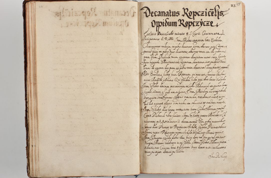 Zdjęcie nr 52 dla obiektu archiwalnego: Compendium actorum visitationis exterioris ecclesiarum existentium in et sub decanatu Pilsnensi, Mielecensi, Ropczicensi, Biecensi, Jaslensi et Żmigrodensi, ad archidiaconatum Sandecensem pertinentium, per R. D. Christophorum Kazimirski, praepositum Tarnoviensem mandato Illustrissimi et Reverendissimi Domini Georgii S. R. E. Cardinalis praesbiteri Radziwiłł nuncupati, episcopatus Cracoviensis administratoris perpetui, in Olyka et Nieswierz ducis a. D. 1595 factae