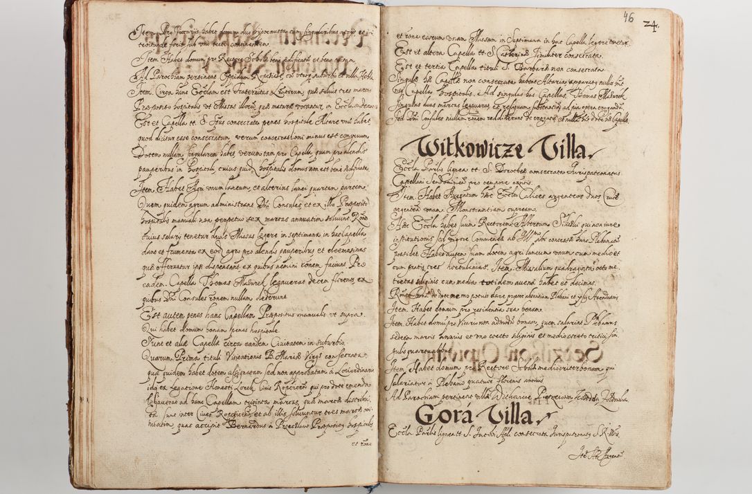 Zdjęcie nr 53 dla obiektu archiwalnego: Compendium actorum visitationis exterioris ecclesiarum existentium in et sub decanatu Pilsnensi, Mielecensi, Ropczicensi, Biecensi, Jaslensi et Żmigrodensi, ad archidiaconatum Sandecensem pertinentium, per R. D. Christophorum Kazimirski, praepositum Tarnoviensem mandato Illustrissimi et Reverendissimi Domini Georgii S. R. E. Cardinalis praesbiteri Radziwiłł nuncupati, episcopatus Cracoviensis administratoris perpetui, in Olyka et Nieswierz ducis a. D. 1595 factae