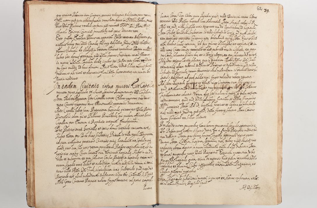 Zdjęcie nr 69 dla obiektu archiwalnego: Compendium actorum visitationis exterioris ecclesiarum existentium in et sub decanatu Pilsnensi, Mielecensi, Ropczicensi, Biecensi, Jaslensi et Żmigrodensi, ad archidiaconatum Sandecensem pertinentium, per R. D. Christophorum Kazimirski, praepositum Tarnoviensem mandato Illustrissimi et Reverendissimi Domini Georgii S. R. E. Cardinalis praesbiteri Radziwiłł nuncupati, episcopatus Cracoviensis administratoris perpetui, in Olyka et Nieswierz ducis a. D. 1595 factae