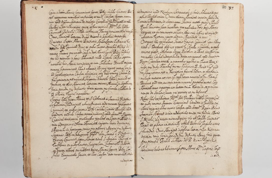 Zdjęcie nr 67 dla obiektu archiwalnego: Compendium actorum visitationis exterioris ecclesiarum existentium in et sub decanatu Pilsnensi, Mielecensi, Ropczicensi, Biecensi, Jaslensi et Żmigrodensi, ad archidiaconatum Sandecensem pertinentium, per R. D. Christophorum Kazimirski, praepositum Tarnoviensem mandato Illustrissimi et Reverendissimi Domini Georgii S. R. E. Cardinalis praesbiteri Radziwiłł nuncupati, episcopatus Cracoviensis administratoris perpetui, in Olyka et Nieswierz ducis a. D. 1595 factae