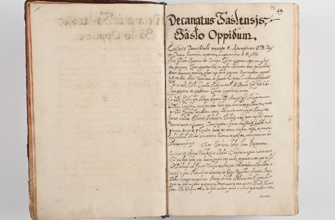 Zdjęcie nr 80 dla obiektu archiwalnego: Compendium actorum visitationis exterioris ecclesiarum existentium in et sub decanatu Pilsnensi, Mielecensi, Ropczicensi, Biecensi, Jaslensi et Żmigrodensi, ad archidiaconatum Sandecensem pertinentium, per R. D. Christophorum Kazimirski, praepositum Tarnoviensem mandato Illustrissimi et Reverendissimi Domini Georgii S. R. E. Cardinalis praesbiteri Radziwiłł nuncupati, episcopatus Cracoviensis administratoris perpetui, in Olyka et Nieswierz ducis a. D. 1595 factae